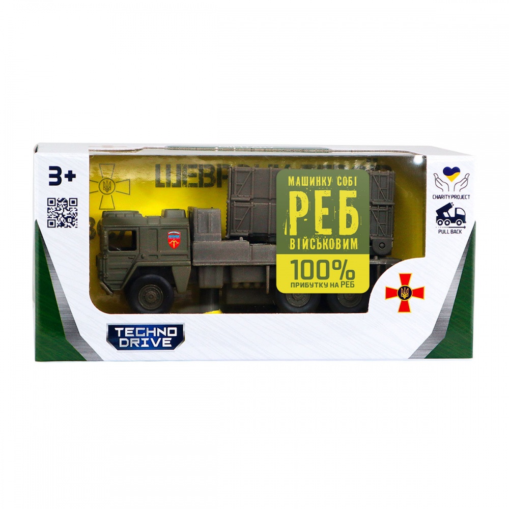 Модель TechnoDrive 1:32 серии Шевроны Героев Реактивная система залпового огня 96 ЗРБр 250330W2