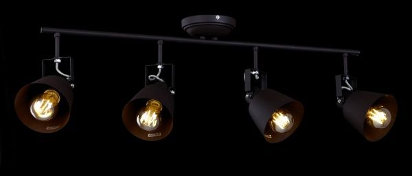 Спот Accento lighting ALIN-Stockholm-4 4x40 Вт E27 чорний 
