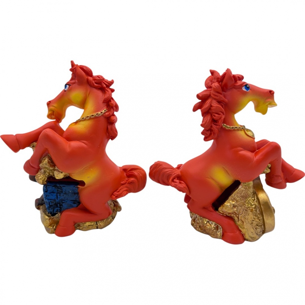 Декоративная фигура лошадка денежная 14 см (в ассортименте) ZY924744R