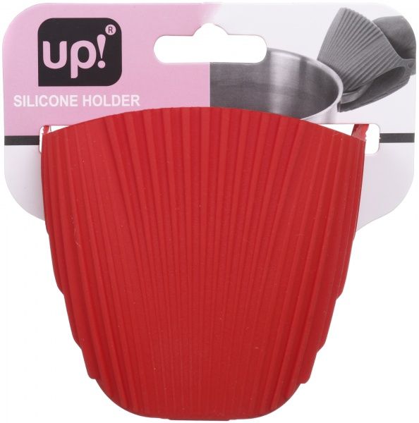 Силиконовая прихватка красная, 10,5х9х10 см UP! (Underprice)