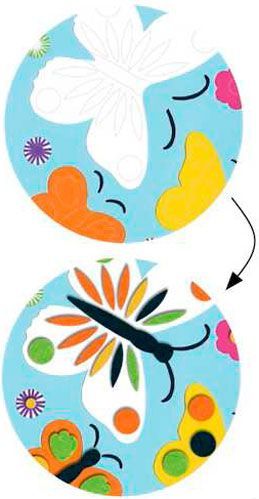 Набор для творчества Djeco Аппликация самоклеющаяся Сладкая природа DJ09864