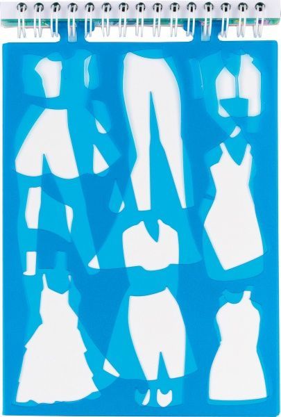 Блокнот с трафаретами 14х20 см 87506 Centrum