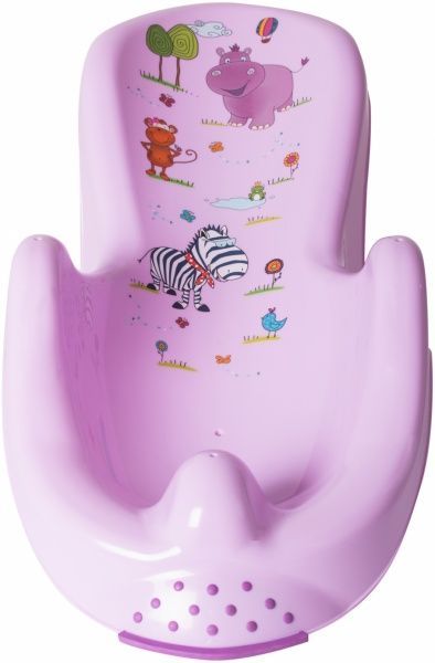Гірка для купання Prima-Baby Hippo анатомічна лілова 8619.509(KK)