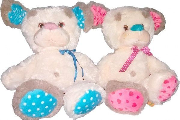 Мягкая игрушка Левеня собачка Дадди в ассортименте 40 см