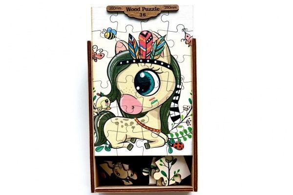 Пазлы деревянные Tatev Бемби