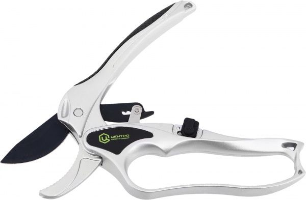 Секатор Центроинструмент з храповим механізмом 0233 