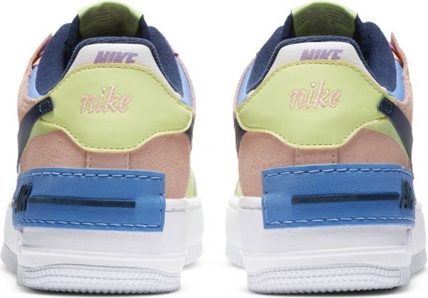 Кроссовки Nike Air Force 1 Shadow CU8591-001 р.US 8 разноцветный