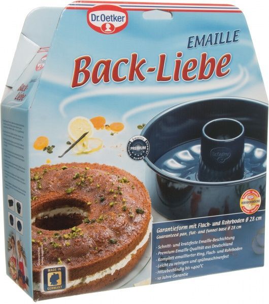 Форма для кексу Back-Liebe Emaille 28,5 см 2365 Dr. Oetker