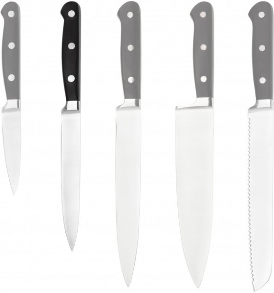 Нож универсальный Ardesto Black Mars 25.2 см (AR2034SW)