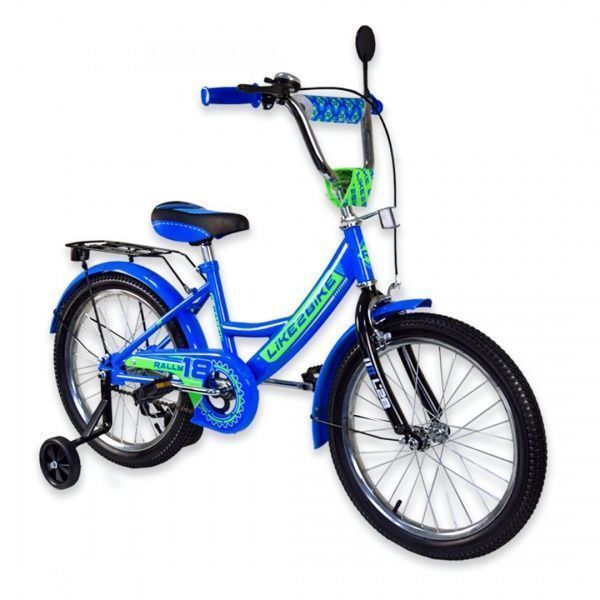 Велосипед детский Like2bike 2-колесный Rally синий 191615