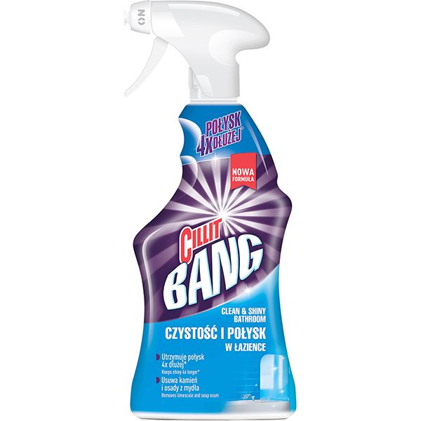 Спрей Cillit Bang для ванної кімнати Чистота та блиск 0,75 л