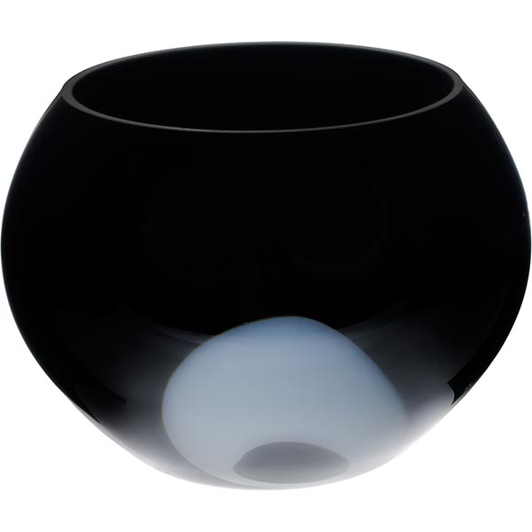 Ваза декоративная Монако черная 18.5 см