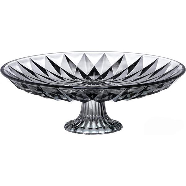Блюдо на ніжці Fecund Diamond Gray (MPF1076-13) 32 см