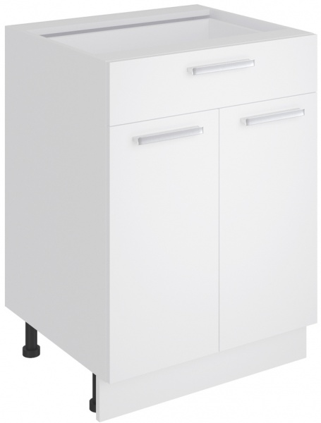 Тумба нижня Аліна Н 60/85 білий/білий Сокме