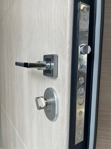 Двері вхідні Tarimus Аріна графіт / дуб немо лате 2050х860 мм праві