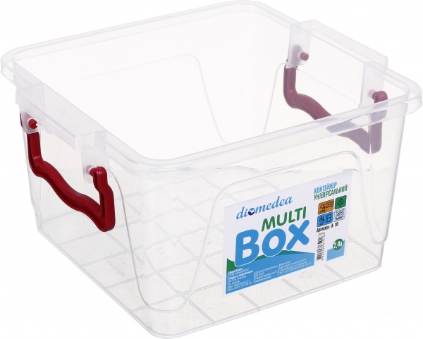 Контейнер для харчових продуктів з кришкою №18 2,4 л DIOMEDEA