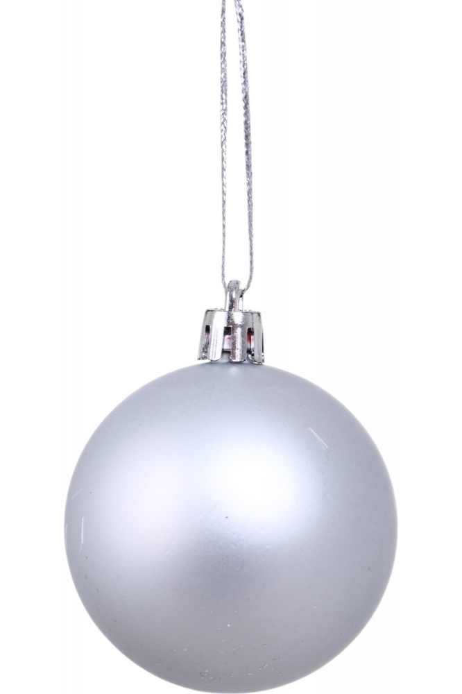 Набір ялинкових куль сніжинка 24IPC-45 d 60 мм 41 шт./уп.