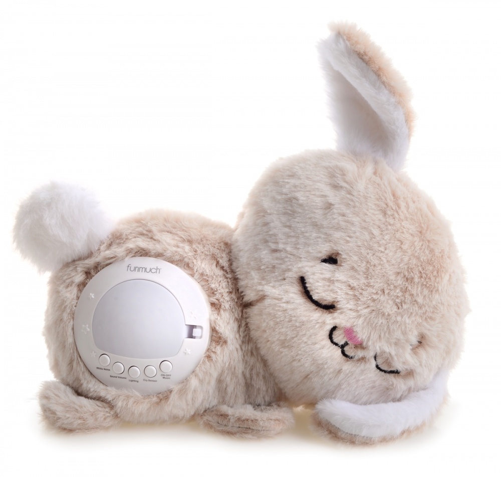 Ночник Funmuch Кролик с датчиком плача AI и проектором разноцветный FM666-65