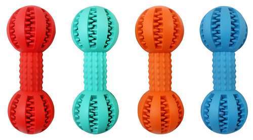 Игрушка для собак Zoomax Гантель массажная 5x13,5 см ER140