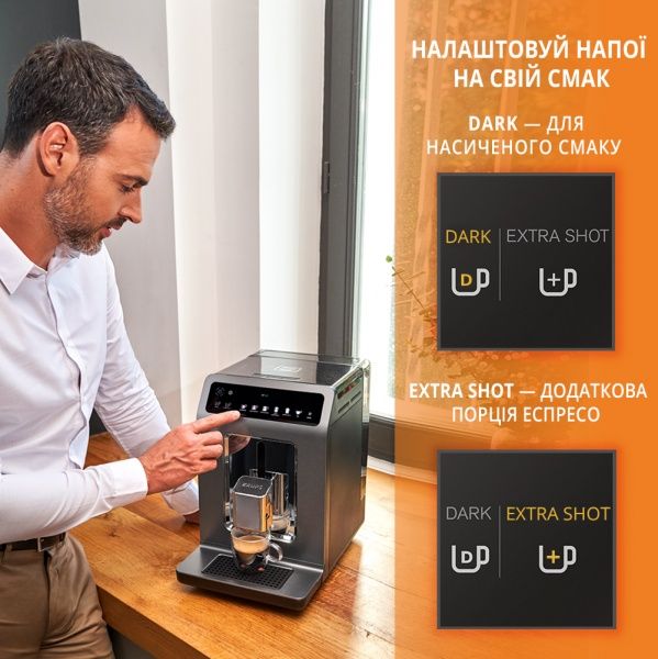 Кавомашина Krups EA894810 Evidence Plus Titanium 