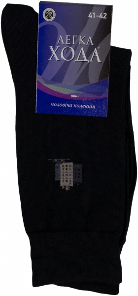 Шкарпетки Легка хода 6012 р. 27 чорний 