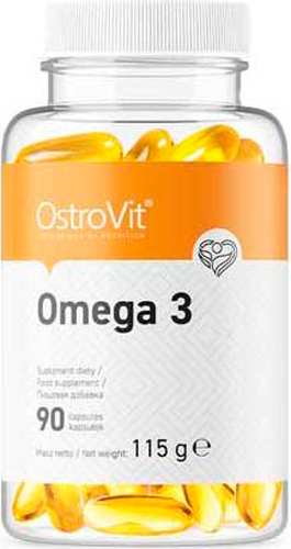 Жирні кислоти Ostrovit Omega 3 90 шт./уп. 115 г 