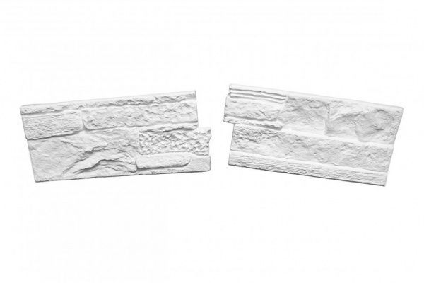 Плитка гипсовая уголок Арт-Декор Sierra классик 0,95 пог.м 0,38 кв.м 