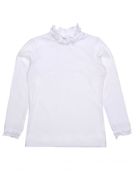 Гольф для девочек Татошка 021376бел р.128 белый 