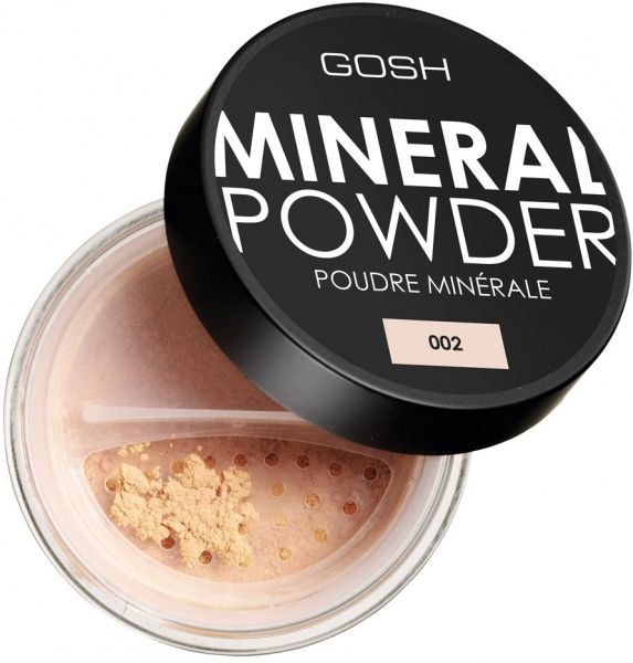 Пудра для обличчя Gosh мінеральна розсипчаста Mineral powder 02605-3 8 г