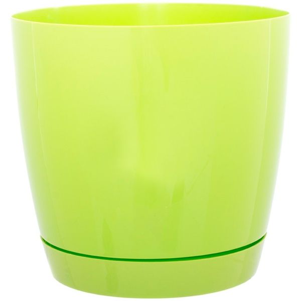 Вазон пластиковий Form Plastic Тоскана Кругла-17 круглий 3л салатовий (0743-007) 