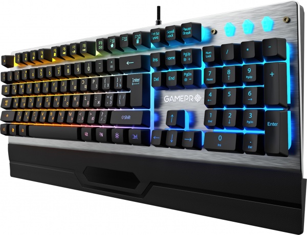 Клавіатура ігрова GamePro Stinger USB (GK599) grey 