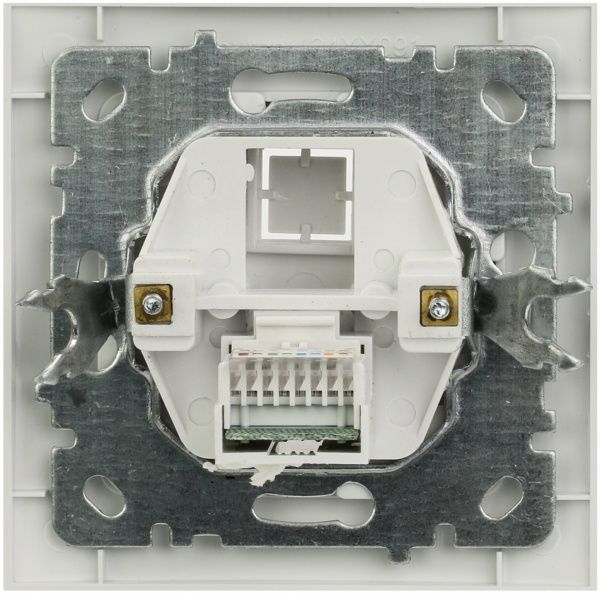 Розетка комп’ютерна Nilson Touran CAT5 білий 24111044