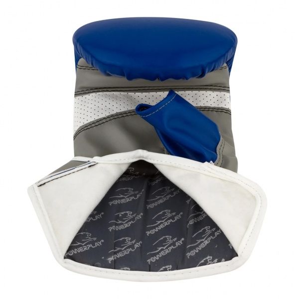 Снарядные перчатки PowerPlay р. S 3038 синий с серым