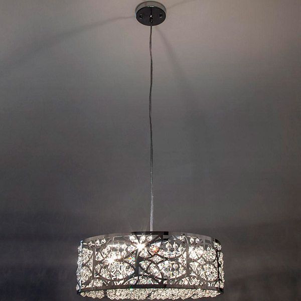 Люстра подвесная Strotskis Aurora 4x60 Вт E14 хром 289/4 