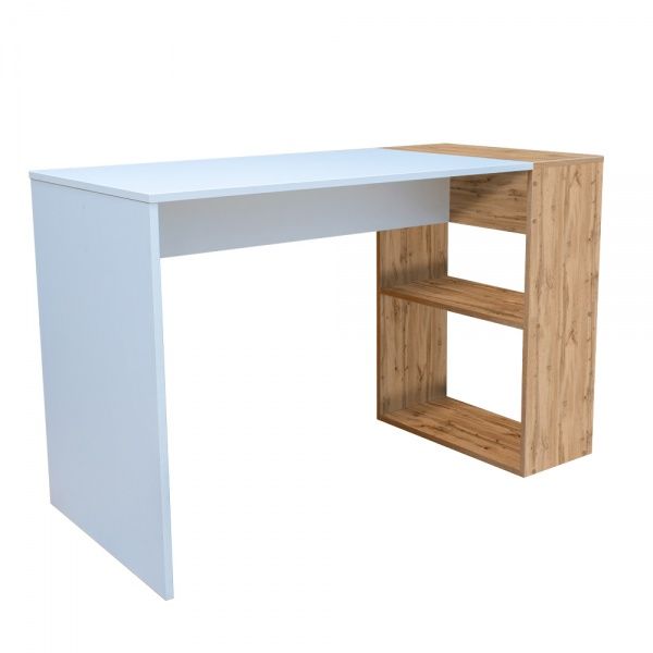 Стол письменный DC Катран дуб тахо/нимфея альба 