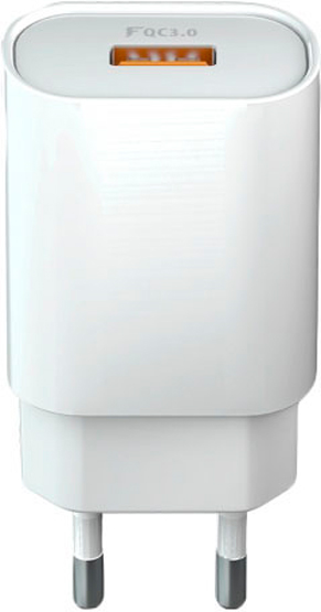Зарядное устройство Forever 1X QC3.0 (18W) Белый CORE 