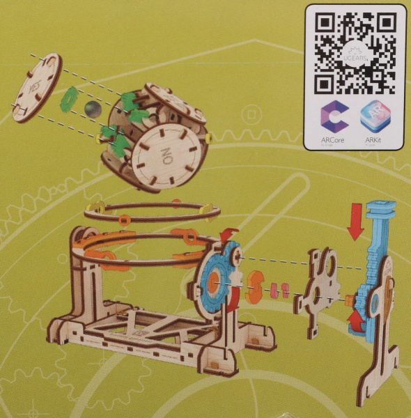 Деревянный 3D-конструктор UGEARS Рандомайзер