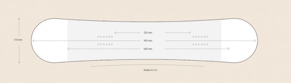 Сноуборд Firefly Explicit 100 см