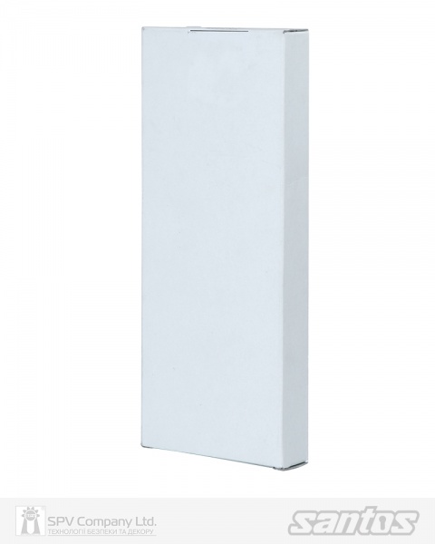 Дверний замок вхідний SANTOS 985 PB UNIV BS45 мм 85 мм матова латунь