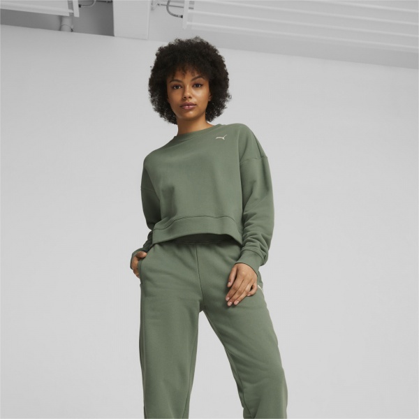 Спортивний костюм Puma Loungewear Suit TR 67608944 р.XL зелений