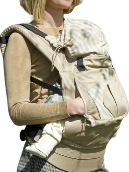 Эрго-рюкзак Модний Карапуз бежевый 03-00866-0 