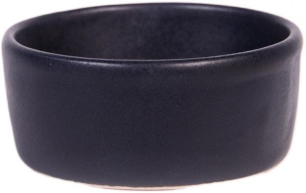 Соусник 100 мл 8 см Блек Мат Manna Ceramics