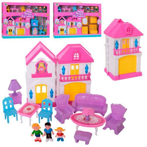 Будиночок з меблями колір в асортименті WD-926-A-B