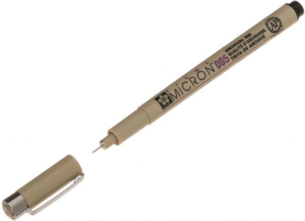 Лінер PIGMA Micron (0.05) Чорний  0,2 мм SAKURA