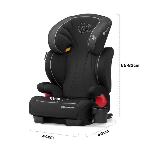 Автокресло Kinderkraft Unity черный black 00-00158711