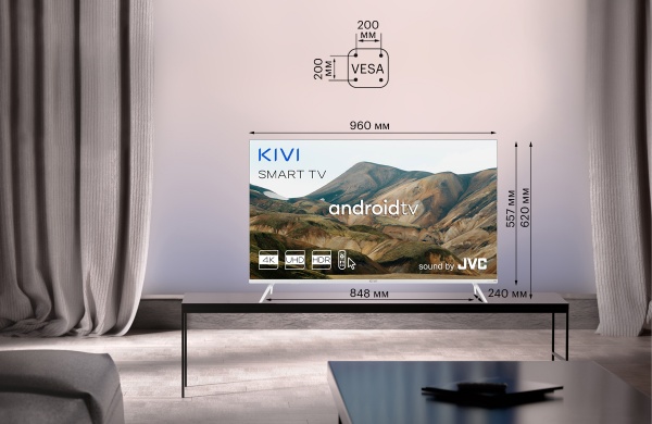 Телевізор Kivi 43U790LW