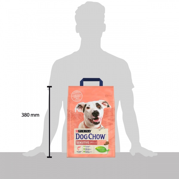 Корм сухий для усіх порід Dog Chow з лососем 2,5 кг