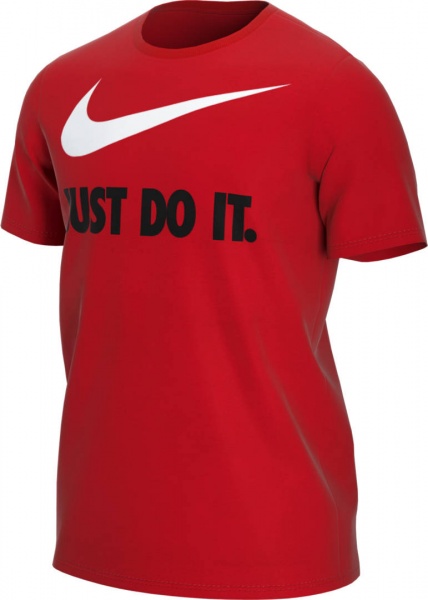 Футболка Nike M NSW TEE NEW JDI SWOOSH FS BV0623-657 р.S червоний