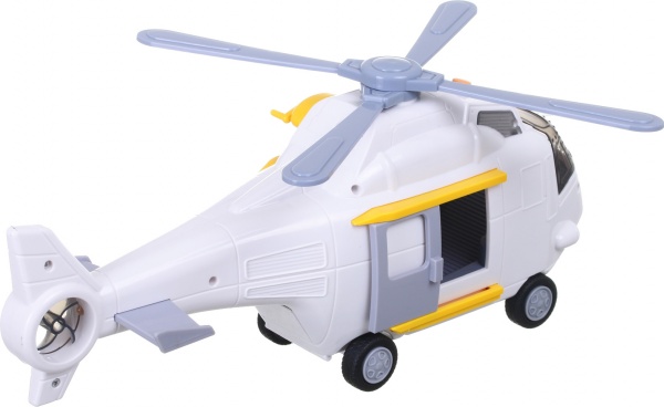 Игровой набор Shantou Пожежний вертоліт-гараж зі звуковими ефектами OTB0581802