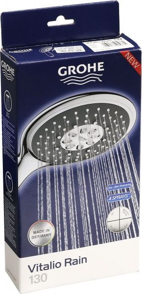 Ручной душ Grohe Vitalio Rain 130 